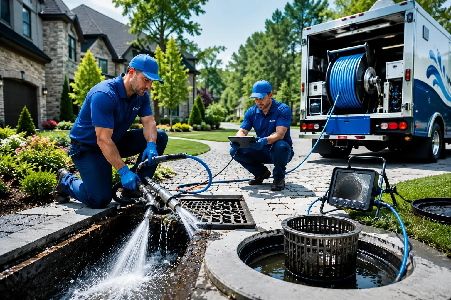 Local outdoor drain cleaning professionals in Harrison Valley, PA