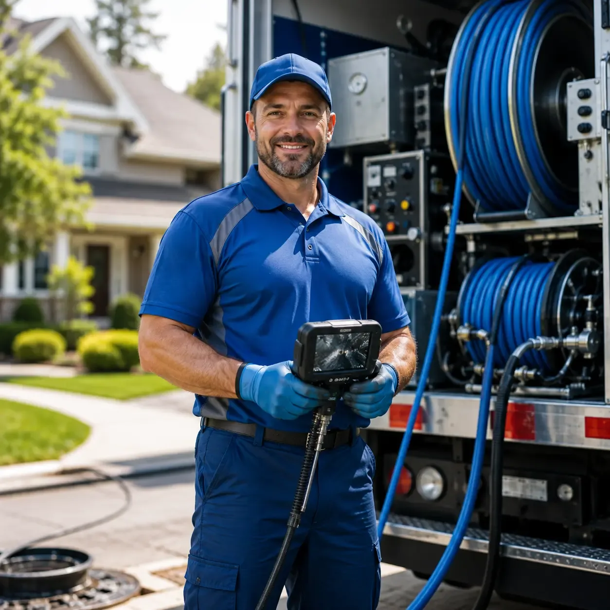 Local outdoor drain cleaning specialists in Harrison Valley, PA